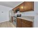 Kitchen area featuring stainless steel appliances and granite countertops at 3682 Harvest Dr, Decatur, GA 30034