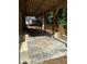Outdoor patio features a wooden pergola and a set of stairs leading to a spacious yard at 1759 Wilmont Ne Dr, Atlanta, GA 30329