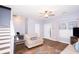 Bright living room showcasing a staircase, neutral tones and lots of space at 2763 Snapfinger Mnr, Decatur, GA 30035