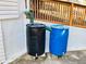 Exterior view of water collection tanks on a residential property at 140 Thrasher Rd, Covington, GA 30016