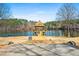Lakeside gazebo offering a serene spot for relaxation and enjoying the scenery at 330 Abbey Ct, Canton, GA 30115