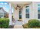 Cozy front porch with a ceiling fan and charming details creating a welcoming entrance at 330 Abbey Ct, Canton, GA 30115