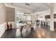 Open floor plan with dining room, living room, and kitchen visible for entertaining at 2286 Emerald Sky Dr, Smyrna, GA 30080