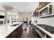 Modern kitchen featuring an island, stainless steel appliances, and an open floor plan at 2286 Emerald Sky Dr, Smyrna, GA 30080