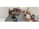 Unfinished basement providing ample storage space for toys, boxes, and belongings, ideal for organization at 4741 Covenant Way, Powder Springs, GA 30127