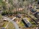 This home has a large lot with mature trees; a paved road accesses the property and adjacent homes at 750 Parkway Se Dr, Smyrna, GA 30080