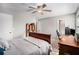 Bedroom has ample space and includes a bookshelf for storage and organization at 79 Mountain View Ct, Dallas, GA 30157