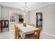 Bright dining room with tile floors and a large table at 79 Mountain View Ct, Dallas, GA 30157