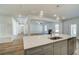 Gray kitchen island with sink at 200 Haverling Pass, Hampton, GA 30228