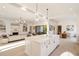 Open floor plan featuring a kitchen island and a seamless transition to the living space at 906 Fairfield Dr, Marietta, GA 30068