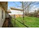 Spacious fenced backyard offers ample space at 4055 S Bogan Rd, Buford, GA 30519