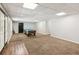 Finished basement featuring plush carpeting and a pool table for entertainment at 11637 Brown Bridge Rd, Covington, GA 30016