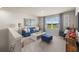 Upstairs living room featuring comfortable seating, bright window and sleek decor at 1217 Arnhem Dr, Hampton, GA 30228