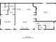 Main floor plan featuring the primary bedroom, living room, kitchen, and garage layout at 185 Bellehaven Dr, Woodstock, GA 30188
