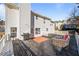 The back deck has a grill and an outdoor seating area with a wicker sofa at 2524 Columbia Crossing Ct, Decatur, GA 30034