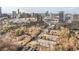 Beautiful aerial view of the property and surrounding area with the city skyline in the distance at 3203 Lenox Ne Rd # 1, Atlanta, GA 30324