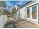 Lovely back deck providing a serene outdoor space with views of the beautifully landscaped backyard and surrounding greenery at 785 Josh Ln, Lawrenceville, GA 30045