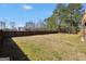 Large, fenced backyard with ample green space, perfect for outdoor activities and pets at 8870 Dornoch Cir, Winston, GA 30187