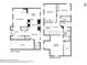 Detailed floor plan showcasing the layout of this two-story home, including room dimensions at 1618 Blossom Dr, Atlanta, GA 30349