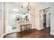 Eat in breakfast bar connecting to the kitchen with stainless steel appliances at 3395 Lake Valley Nw Rd, Atlanta, GA 30331