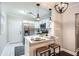 Cozy kitchen with a stylish breakfast bar and stainless steel appliances at 3395 Lake Valley Nw Rd, Atlanta, GA 30331