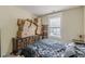 Bedroom with dresser covered in moving boxes at 71 Farm St, Hiram, GA 30141