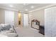 Bonus room featuring neutral walls, plush carpet, and crown molding at 71 Farm St, Hiram, GA 30141