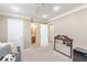 Bonus room featuring neutral walls, plush carpet, and crown molding at 71 Farm St, Hiram, GA 30141