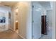 Hallway with bathroom and bedroom doors at 71 Farm St, Hiram, GA 30141