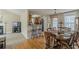 Inviting space with a dining area and adjacent living room for easy entertaining and Gathering time at 71 Farm St, Hiram, GA 30141