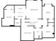 Floor plan of basement with a rec room, media room, bedrooms, and kitchen area at 727 Vinings Estates Se Dr, Mableton, GA 30126