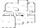 Detailed floor plan showcasing the layout of the home's main level with various rooms at 727 Vinings Estates Se Dr, Mableton, GA 30126