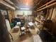 Unfinished basement for storage, featuring open ceilings and exposed beams, offering potential for future renovation at 2111 Kinridge Trl, Marietta, GA 30062