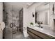 Modern bathroom features glass shower, marble accents, and a sleek vanity at 79 Beverly Ne Rd, Atlanta, GA 30309