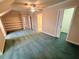 Spacious bedroom featuring neutral walls and carpet with ceiling fan at 7155 Roswell Rd # 37, Sandy Springs, GA 30328