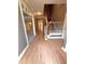 Inviting foyer featuring hardwood floors, staircase, and detailed trim work at 7155 Roswell Rd # 37, Sandy Springs, GA 30328