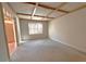 Bright living room featuring a large window and coffered ceiling detail at 7155 Roswell Rd # 37, Sandy Springs, GA 30328