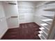 Walk-in closet with shelving at 7155 Roswell Rd # 37, Sandy Springs, GA 30328