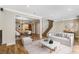 Bright living room and dining area with hardwood floors and neutral decor at 1106 Hampton Ne Way, Atlanta, GA 30324