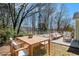 Outdoor patio and seating featuring modern patio furniture at 2225 Saint Thomas Way, Suwanee, GA 30024