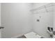 Clean laundry room with shelving, outlets, and a vent for the clothes dryer at 903 Hollytree Pl, Acworth, GA 30102