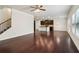 Bright and open living space with hardwood floors and a direct view into the kitchen at 903 Hollytree Pl, Acworth, GA 30102