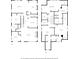 Detailed floor plan showcasing the layout of the home's two floors at 1181 Lanier Ne Blvd, Atlanta, GA 30306