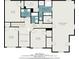 Second floor plan layout showing bedrooms, bathrooms, and ample hallway space in the home at 1695 Stone Meadow Rd, Lithonia, GA 30058