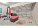 This garage boasts ample room for 3 vehicles and some athletic gear at 1695 Stone Meadow Rd, Lithonia, GA 30058