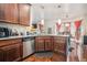 Modern kitchen with stainless steel appliances and granite countertops at 1695 Stone Meadow Rd, Lithonia, GA 30058