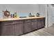 Functional hallway with built-in cabinets, ample storage space, and stylish decor at 430 Parkbrook Way, Canton, GA 30114