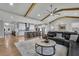 Open living room with view of kitchen and dining room, seamlessly connected for modern living at 430 Parkbrook Way, Canton, GA 30114