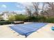 Large community pool covered for the off-season, offering a great amenity for residents at 1002 Defoors Nw Lndg, Atlanta, GA 30318