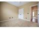 Bedroom with carpet and access to another room at 2657 Neighborhood S Walk, Villa Rica, GA 30180